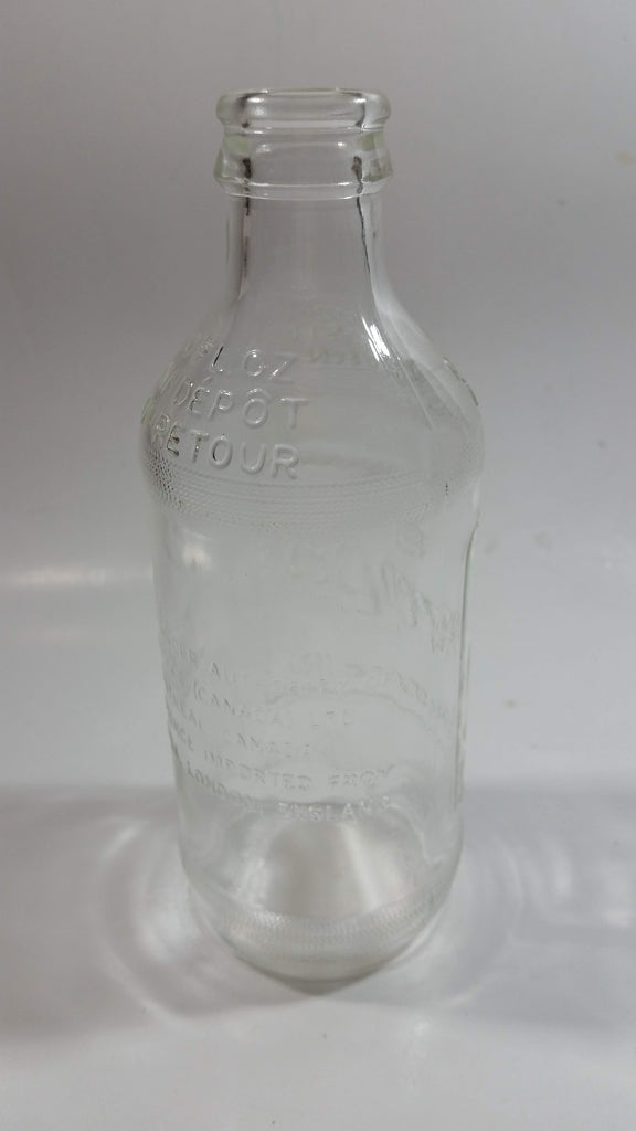 Vintage 1960s Schweppes Famous Since 1794 10 Fl oz Stubby Embossed Cle ...