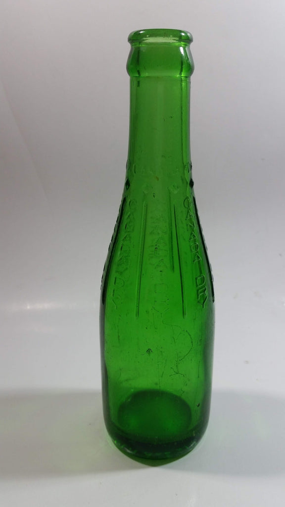 Very Rare Antique Canada Dry Ginger Ale Embossed Green Glass Beverage ...