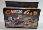 1999 Mega Bloks 9942 NASCAR The Official Mark Martin Building Set Valvoline #6 Race Car and Garage Set 27 pcs New in Box Sealed