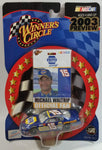 2002 Action Racing NASCAR Winner's Circle #15 Michael Waltrip NAPA Auto Parts Chevrolet Monte Carlo Blue Die Cast Toy Race Car Vehicle with Fan Pass - New in Package Sealed
