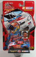 1989-1999 Racing Champions The Originals NASCAR #66 Darrell Waltrip Big K-Mart Ford Taurus White Red Orange Blue Die Cast Toy Race Car Vehicle with Stand - New in Package Sealed