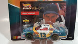 1997 Hot Wheels Pro Racing 1998 Preview Edition NASCAR #13 Jerry Nadeau First Plus 1994 Ford Taurus Teal Green Die Cast Toy Race Car Vehicle with Upper Deck Trading Card - New in Package Sealed