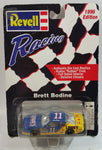 1996 Revell Racing NASCAR #11 Brett Bodine Lowe's Ford Thunderbird Blue Yellow Die Cast Toy Race Car Vehicle - New in Package Sealed