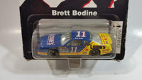 1996 Revell Racing NASCAR #11 Brett Bodine Lowe's Ford Thunderbird Blue Yellow Die Cast Toy Race Car Vehicle - New in Package Sealed