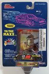 1995 Racing Champions Series Three To The Maxx NASCAR #28 Dale Jarrett Havoline Texaco Ford Taurus Black Die Cast Toy Race Car Vehicle with Maxx Trading Card and Display Stand - New in Package Sealed
