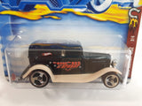 2002 Hot Wheels Wild Frontier '32 Ford Delivery Truck Black Die Cast Toy Car Vehicle - New Sealed