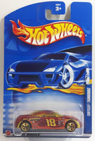 2002 Hot Wheels Chrysler Thunderbolt Metalflake Red Die Cast Toy Car Vehicle New in Package
