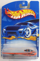 2000 Hot Wheels First Editions Solar Eagle III Orange Plastic and Die Cast Toy Car Vehicle