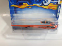 2000 Hot Wheels First Editions Solar Eagle III Orange Plastic and Die Cast Toy Car Vehicle