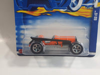 2002 Hot Wheels Old No. 3 Orange Die Cast Toy Race Car Vehicle