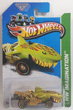 2013 Hot Wheels HW Imagination Surf Patrol Sharkruiser Satin Antifreeze Green Die Cast Toy Car Shark Shaped Vehicle