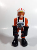 2004 Playskool Hasbro Lucasfilm Star Wars Jedi Force Luke Skywalker 6" Tall Toy Action Figure
