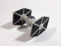 2016 Hot Wheels LFL Star Wars Starships TIE Fighter Rebels Starship Light Grey Die Cast Toy Vehicle - No Stand