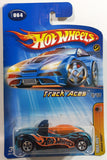 2005 Hot Wheels Track Aces Power Pipes Clear Blue Die Cast Toy Car Vehicle New in Package