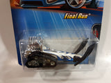 2005 Hot Wheels Final Run Big Chill Snowmobile White Die Cast Toy Car Vehicle New in Package