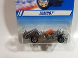 1995 Hot Wheels Speed Demons Zombot Chrome Die Cast Toy Car Vehicle New in Package