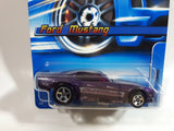 2005 Hot Wheels Ford Mustang Funny Car Dragster Purple Die Cast Toy Race Car Vehicle New in Package