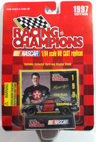 1997 Edition Racing Champions NASCAR #28 Ernie Irvan Havoline Texaco Ford Taurus Black Die Cast Toy Race Car Vehicle with Collector Card and Display Stand - New in Package Sealed