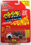 1997 Racing Champions NASCAR Roaring Racers Sounds #6 Mark Martin Havoline Texaco Ford Taurus White Blue Die Cast Toy Race Car Vehicle - New in Package Sealed
