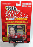 1996 Edition Racing Champions NASCAR #25 Ken Schrader Hendrick Motorsports Pedigree Chevrolet Monte Carlo Red Die Cast Toy Race Car Vehicle with Collector Card and Display Stand - New in Package Sealed