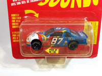 1997 Racing Champions NASCAR Roaring Racers Sounds #87 Joe Nemechek Bell South Chevrolet Monte Carlo White Blue Die Cast Toy Race Car Vehicle - New in Package Sealed