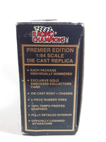 1994 Racing Champions Premier Edition NASCAR #8 Jeff Burton Raybestos Ford Thunderbird Blue and White Die Cast Race Car Vehicle - New in Box