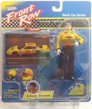 1997 Johnny Lightning Front Row 1st Edition NASCAR Stock Car Series #30 Johnny Benson Pennzoil 5" Tall Toy Race Car Driver Figure with Helmet, Hat, Display Base, and Collector Card New in Package