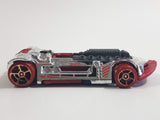 2016 Hot Wheels Super Chromes X-Steam Chrome and Red Die Cast Toy Car Vehicle
