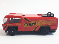 2013 Fast Lane EA-002 EM 002 Fire Truck Red Die Cast Toy Car Vehicle