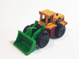 2012 Matchbox MBX Island Quarry King Dark Yellow Front End Loader Die Cast Toy Car Construction Vehicle