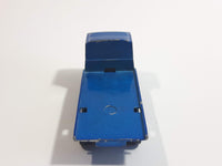 1980s Majorette Saviem Toy Truck Dark Blue Die Cast Toy Car Vehicle 1/100 Scale