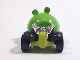 2012 Hot Wheels Angry Birds Minion Pig Green Die Cast Toy Car Vehicle