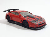2005 Hot Wheels First Editions: Realistix Ferrari 575 GTC Red Die Cast Toy Race Car Vehicle