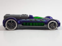 2015 Hot Wheels Dino Riders Retro Active Metalflake Purple Die Cast Toy Car Vehicle