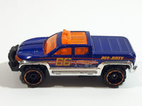2015 Hot Wheels HW Off-Road - HW Hot Trucks Off-Duty Truck Dark Blue Die Cast Toy Car Vehicle