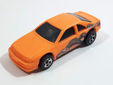 1998 Hot Wheels G-Force Stunt Riders T-Bird Stocker Orange Plastic Body Die Cast Toy Car Vehicle