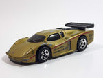 1998 Hot Wheels GT Racer Metallic Gold Die Cast Toy Car Vehicle