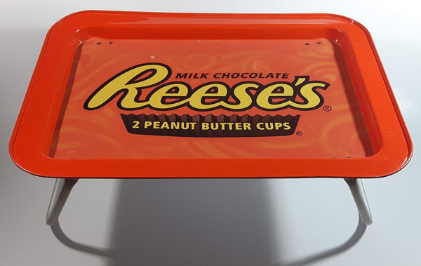 Rare 1990s Reese's Milk Chocolate Peanut Butter Cups Folding Television Snacks Tray