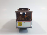 HO Classic San Francisco Streetcar Powell & Mason St Trolley Cable Car Die Cast and Plastic Model
