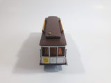 HO Classic San Francisco Streetcar Powell & Mason St Trolley Cable Car Die Cast and Plastic Model