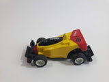 Unknown Brand No. 6051 - 6054 Top Sports Yellow and Red Pullback Friction Motorized Die Cast Toy Car Vehicle