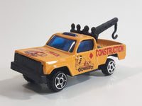 Unknown Brand ABC Heavy Truck Construction Yellow Die Cast Plastic and Metal Toy Car Vehicle Set