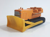 Unknown Brand Bull Dozer Orange Die Cast Toy Car Construction Equipment Vehicle