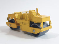 Unknown Brand MP 001 Road Roller Yellow Die Cast Toy Car Construction Machinery Vehicle