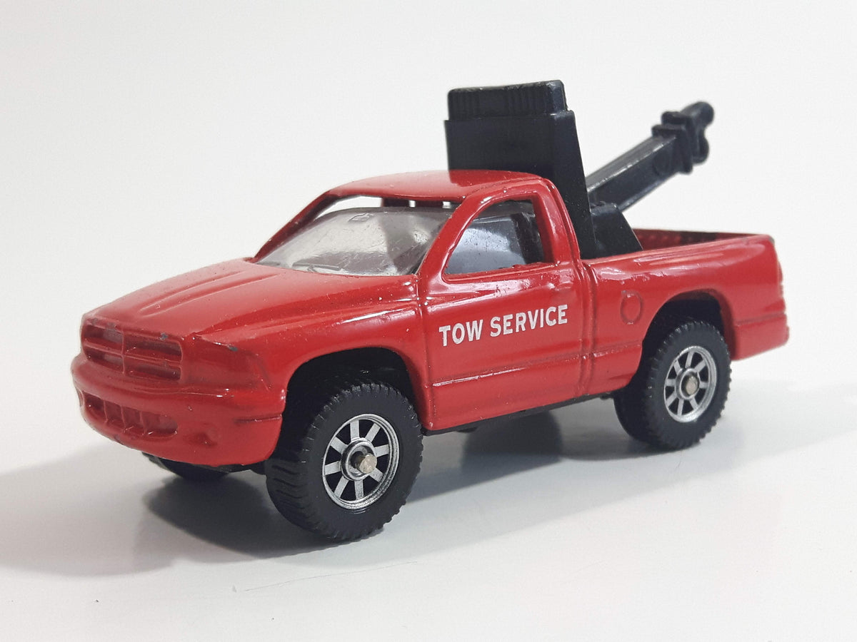 Maisto Tonka Dodge Dakota Red Tow Truck Die Cast Toy Car Vehicle Made ...