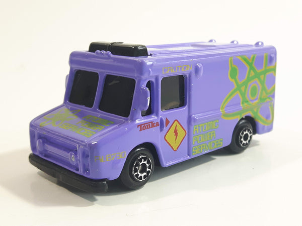 Maisto Search Truck Atomic Power Services Purple Die Cast Toy Car Vehicle