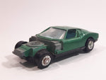 Vintage PlayArt Lamborghini Miura Teal Green Die Cast Toy Car Vehicle