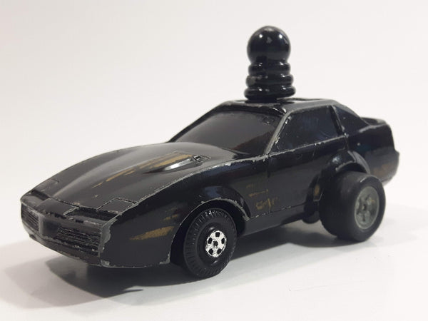 Vintage 1984 Schaper Five Winders Pontiac Firebird Black Die Cast Toy Car Vehicle