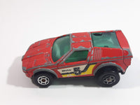 Majorette Motor BMW #5 Pull Back Friction Motorized Plastic Red Toy Car Vehicle
