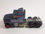 Vintage Majorette Super Movers Kenworth Semi Truck Miami Vice Blue 1/87 Scale Die Cast Toy Car Vehicle